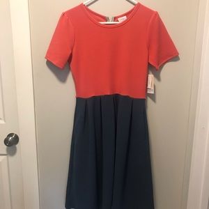 LulaRoe Color block Amelia